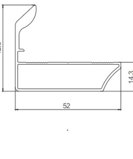 THANH TAY NẮM CNC CÓ KHE 5mm