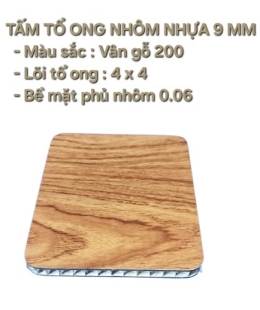 TẤM TỔ ONG GỖ 200 9 MM
