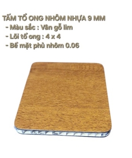 TẤM TỔ ONG GỖ LIM 9 MM