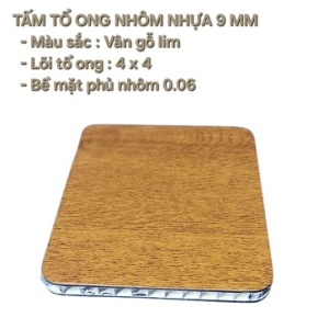 TẤM TỔ ONG GỖ LIM 9 MM